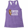 otter coffee Racerback Tank