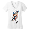 bipper1 Women's V-Neck T-Shirt