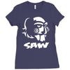 saw puppe horror Ladies Fitted T-Shirt