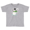 windy snowman Toddler T-shirt
