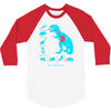 t rex diet 3/4 Sleeve Shirt