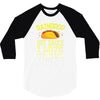 raindrop hot sauce i love tacos a lot 3/4 Sleeve Shirt