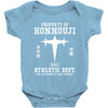 Property Of Honnouji Athletics Dept. Baby Onesie