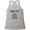 August Girl Racerback Tank