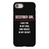 December Girl iPhone 8