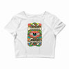 modern grafikdesign Crop Top