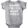 dance all night Baby Onesie