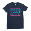I Love Someone with Thyroid Cancer to The Moon and Back to Infinity Ladies Fitted T-Shirt
