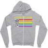 lightsaber rainbow Zipper Hoodie