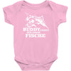 buddy f&auml;ngt nur gro&szlig;e fische funny Baby Onesie