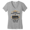 Smart Good Looking School Counselor Doesnt Get Better Than This Women's V-Neck T-Shirt