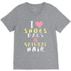 shoes bags natural hair V-Neck Tee