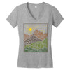 mountain line Women's V-Neck T-Shirt