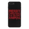 merry christmas ya filthy animal iPhone 7 Plus Case