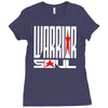 warrior soul logo Ladies Fitted T-Shirt