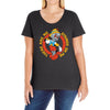 there are no strings on me Ladies Curvy T-Shirt