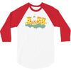pizza campfire story 3/4 Sleeve Shirt