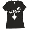 oregon Ladies Fitted T-Shirt