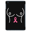 breast with pink ribbon iPad Mini
