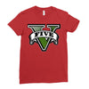 five logo Ladies Fitted T-Shirt