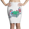 beer pong Pencil Skirts