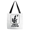 party pooper Tote Bags