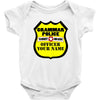 grammar police customizable Baby Onesie