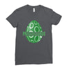 Preggosaurus Egg Funny Ladies Fitted T-Shirt