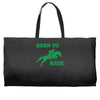 born to ride horse riding pony horse Weekender Totes