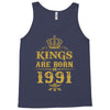 kings are born in 1991 Tank Top