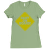 baby on board Ladies Fitted T-Shirt