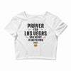 Prayer for Las Vegas, Our Heart Is With You 2017 Crop Top