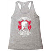 pennywise clown college Racerback Tank