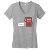 domo kun japanese tv, anime, manga comics Women's V-Neck T-Shirt