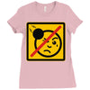 not the face Ladies Fitted T-Shirt