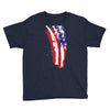 july 4th flag Youth Tee