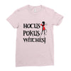 hokus pokus witches Ladies Fitted T-Shirt