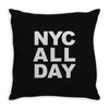 nyc all day Throw Pillow
