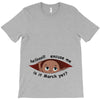 March Peeking Out Baby Boy T-Shirt