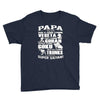 papa super saiyan vegeta Youth Tee