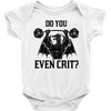ancient swole'd dragon (black) Baby Bodysuit