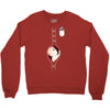 Peek a Boo with Pocket Baby Girl Crewneck Sweatshirt