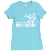 robocop inspired ed 209 Ladies Fitted T-Shirt