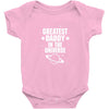 Greatest Daddy In The Universe Baby Onesie