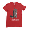 i woke up like this Ladies Fitted T-Shirt