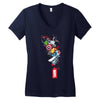 marvel Women's V-Neck T-Shirt