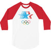 retro los angeles 1984 olympic games 3/4 Sleeve Shirt