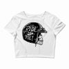 hi girl... ride with me! Crop Top