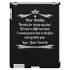 Dear Daddy, Thanks for Being my Dad Baby Boy Letter to Father iPad 3 and 4 Case