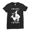 merry xmas Ladies Fitted T-Shirt